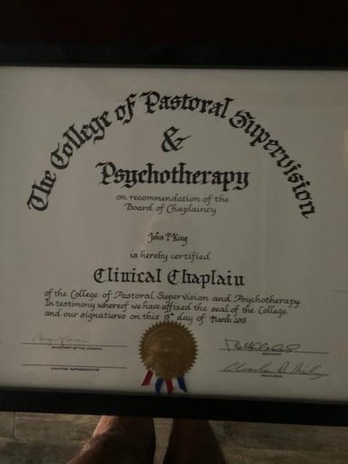 Board Certified Clinical Chaplain Diploma