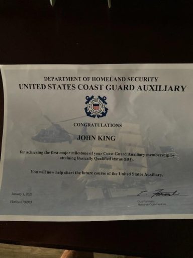 Coast Guard Auxiliary Membership